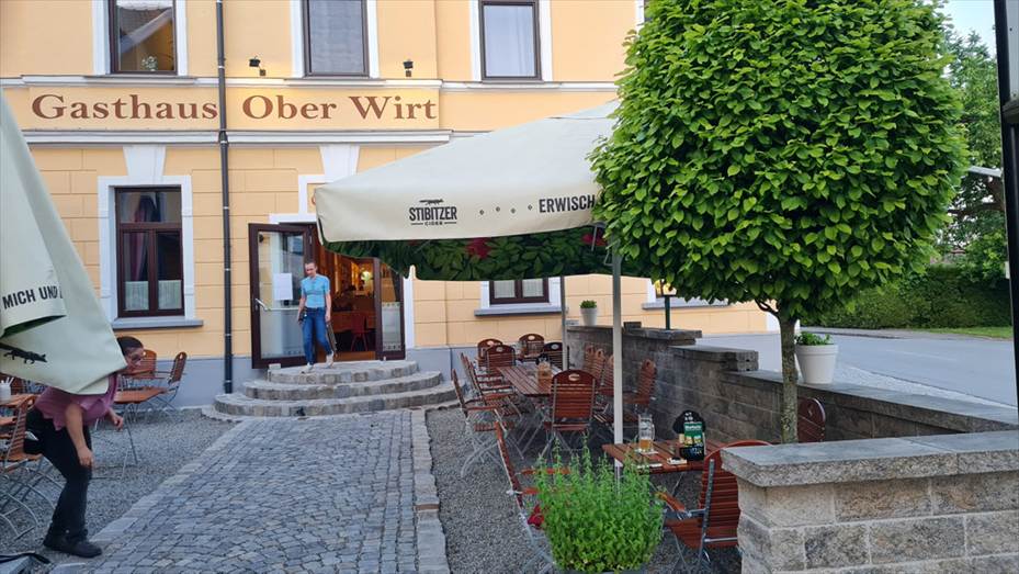 Letzte Übernachtung - Gasthaus Ober Wirt - Lambrechten A